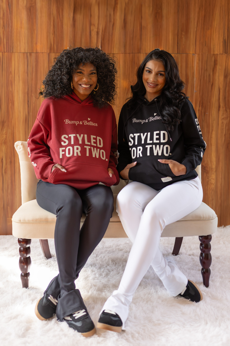 MamaGlow Sweatshirt - Bold Burgundy