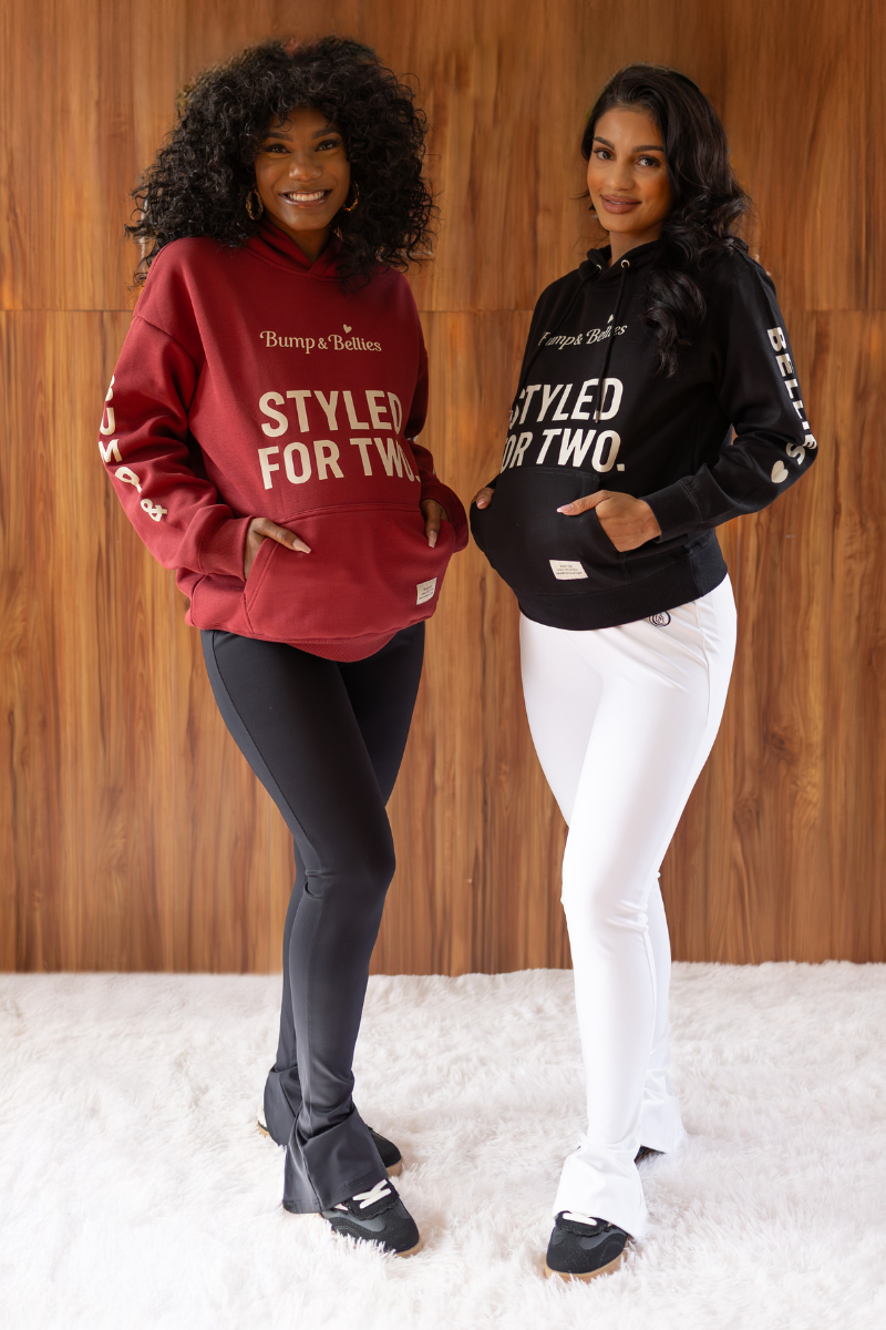 MamaGlow Sweatshirt - Bold Burgundy