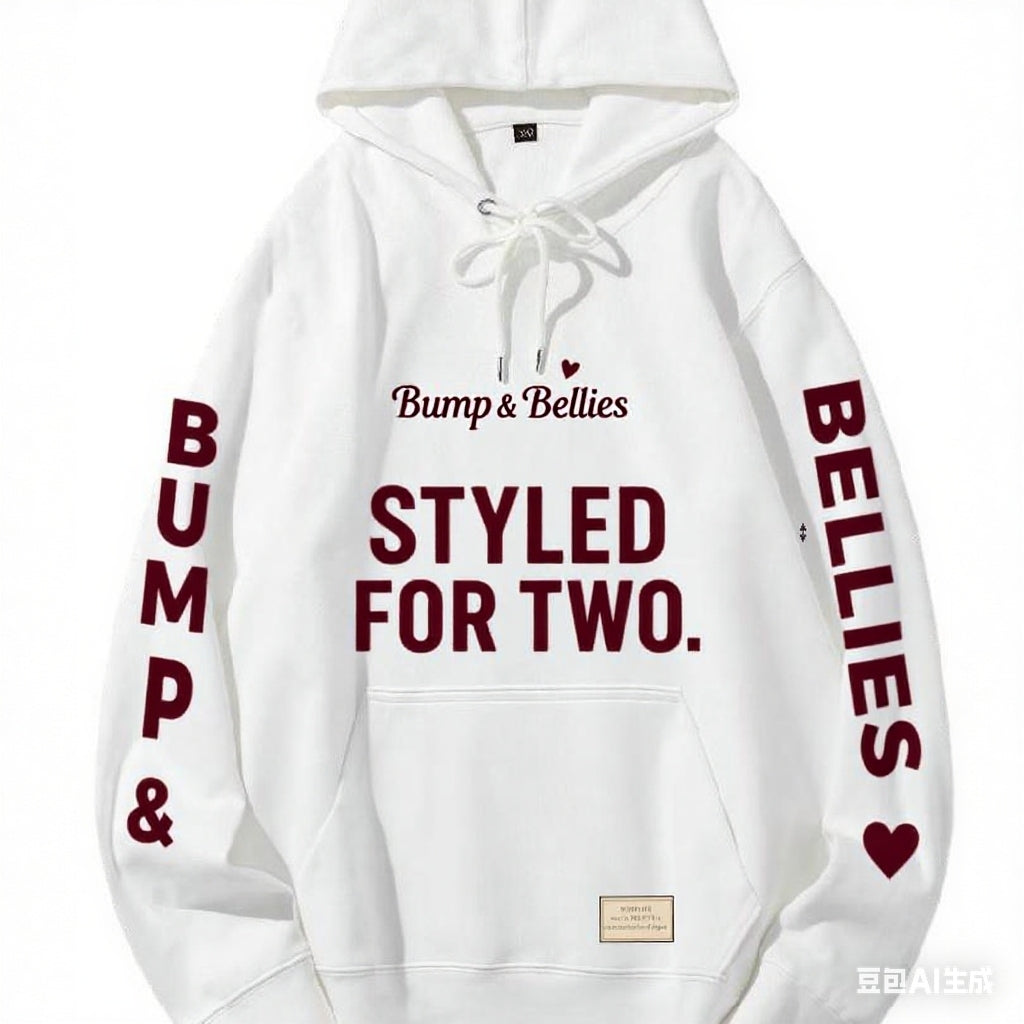 MamaGlow Sweatshirt - Classic White