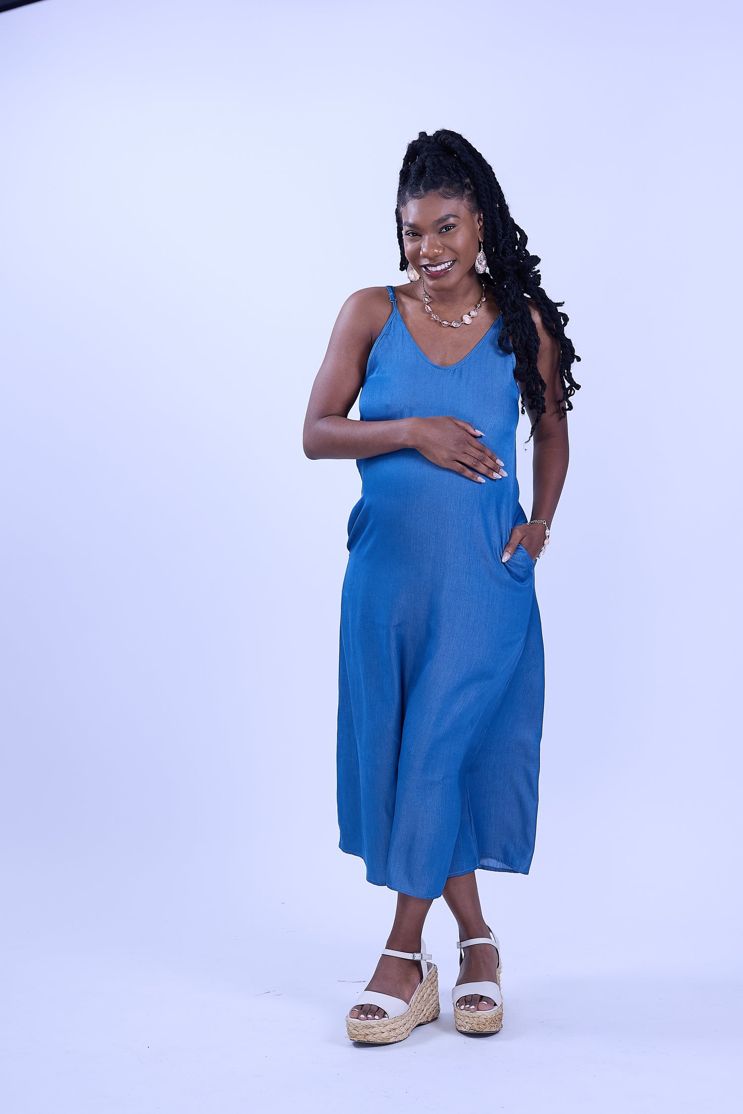 Denim Daydream Maxi