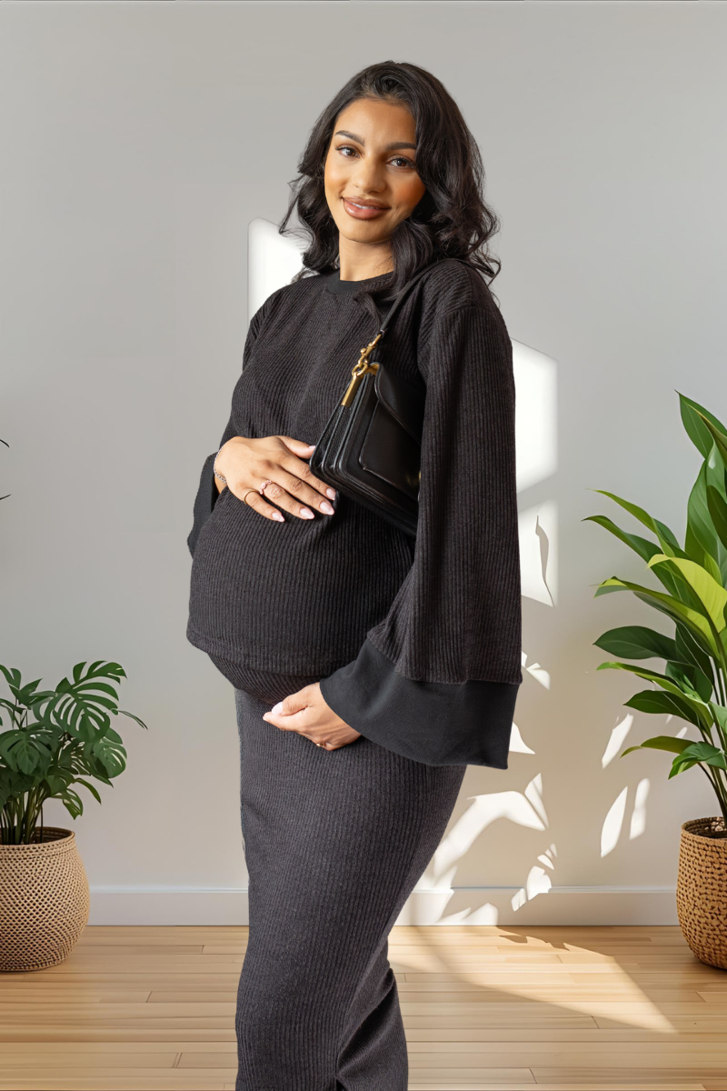 Luxe Rhythm Two Piece Set - Classic Black